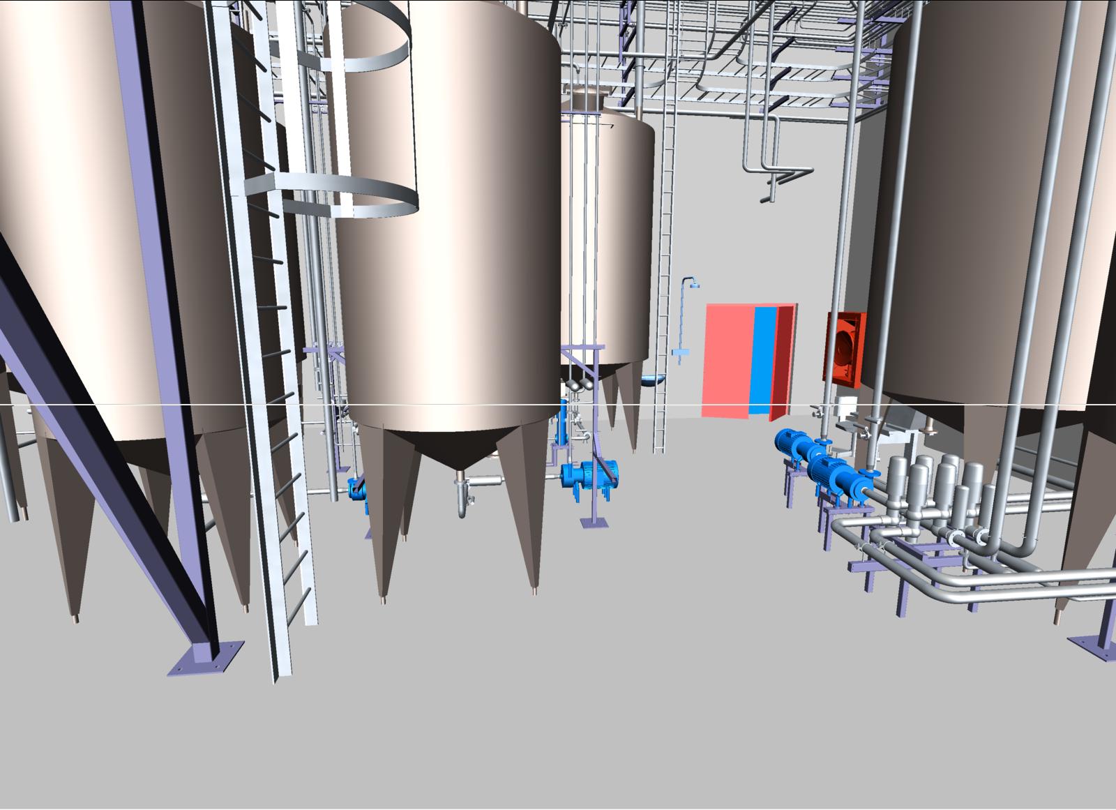 Buffer Prep at Pharmaceutical Factory