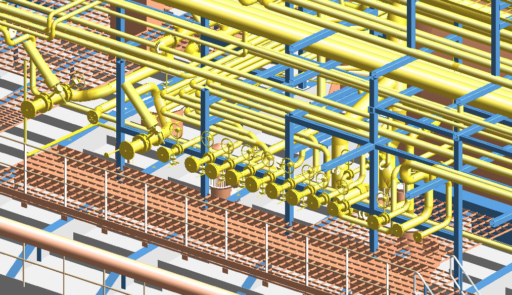  LNG and Chemical Tanker - Charging and Discharging Manifold