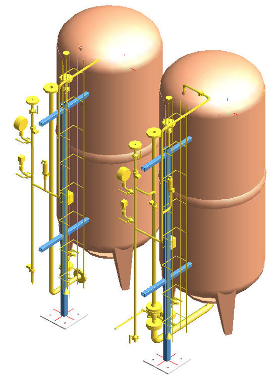 Standard Unit; Expansion for Heating and Cooling System; Sedimentation