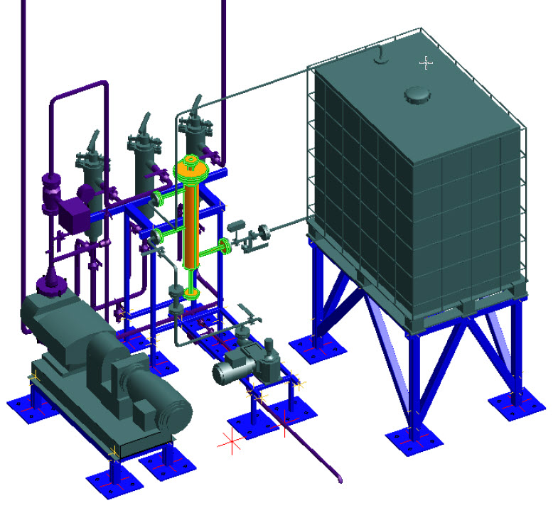 Process Unit in Relation to Food & Beverage Factory