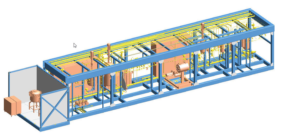 CATLIQ Unit for Super Critical Transformation of Biomass to Bio-Diesel