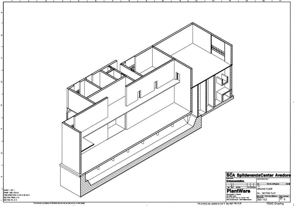 General Arrangement of Waste Water Treatment Plant