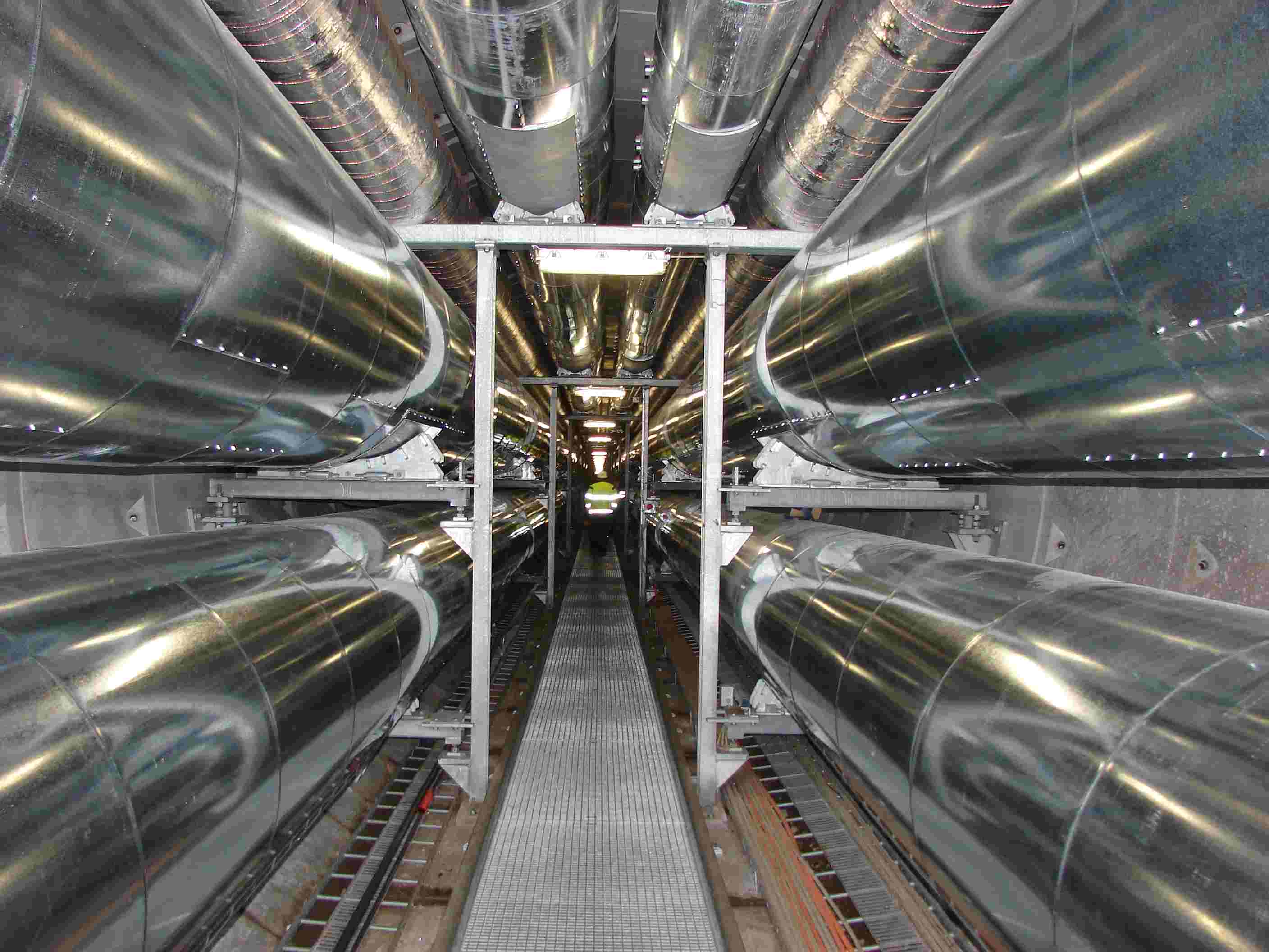 Installation Channal under the Harbour