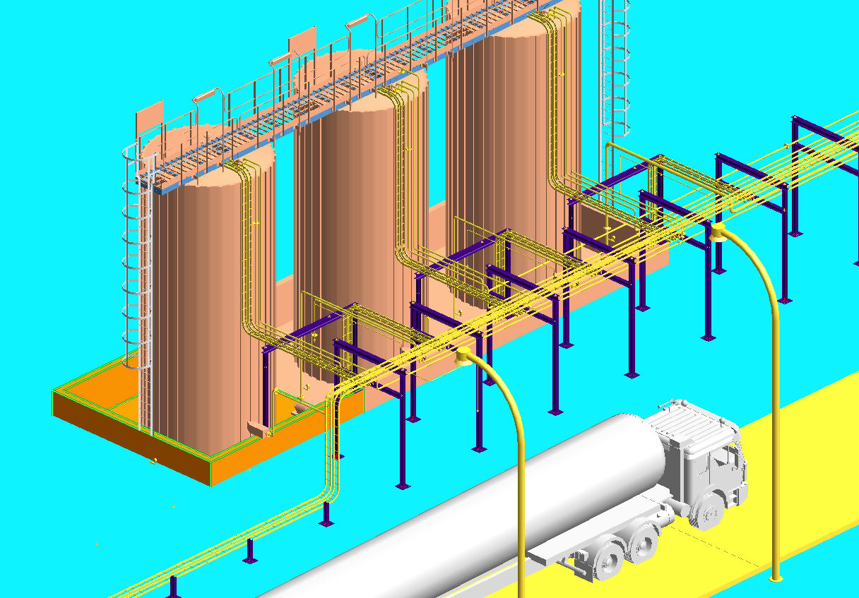 Process Installation @ API Factory for Producing Dextran - Ethanol St.