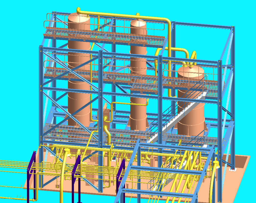 Process Installation @ API Factory for Producing Dextran - Destill.