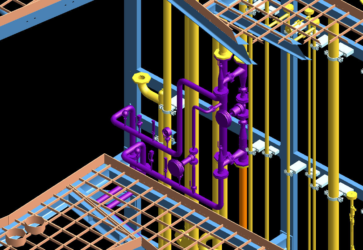 Building Utilites - Installation Shaft @ Company Head Quarters