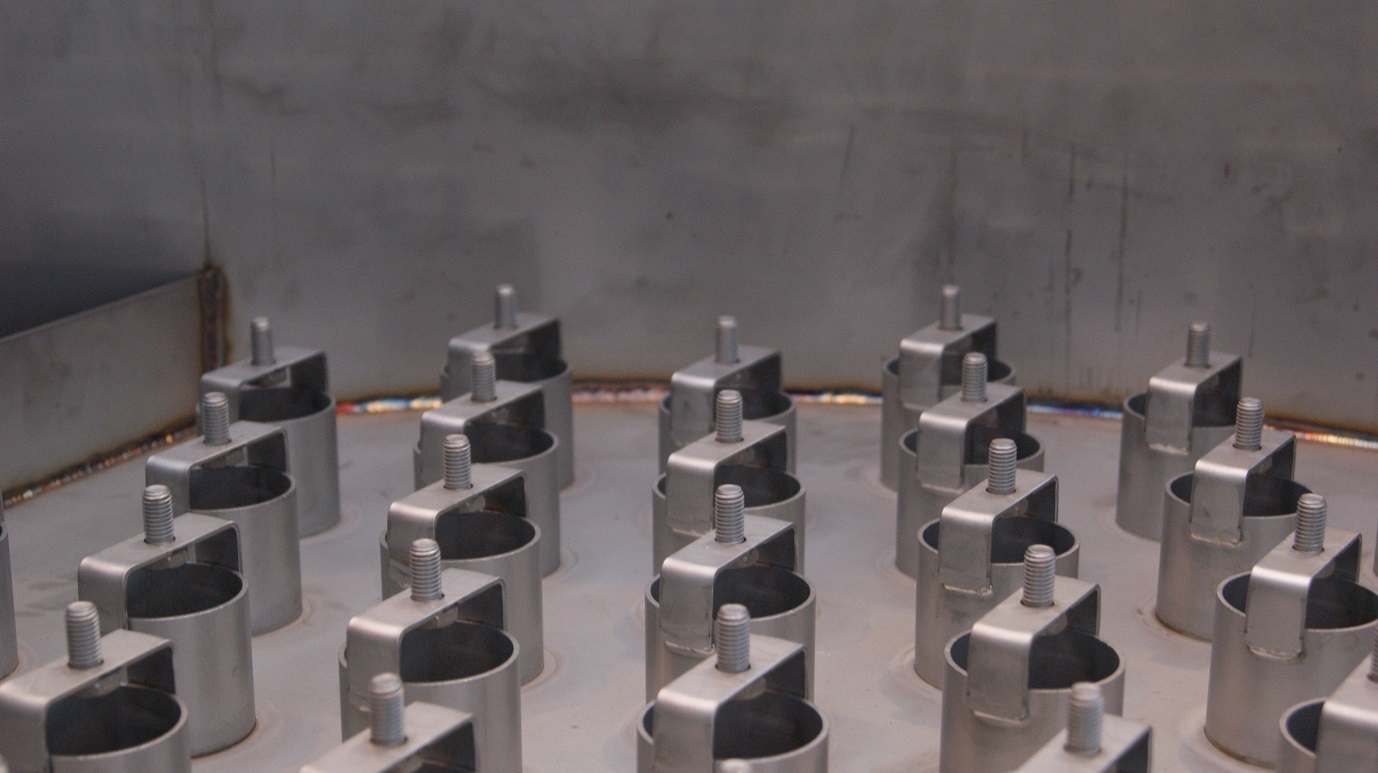Internals from a Ethanol Destilation Column