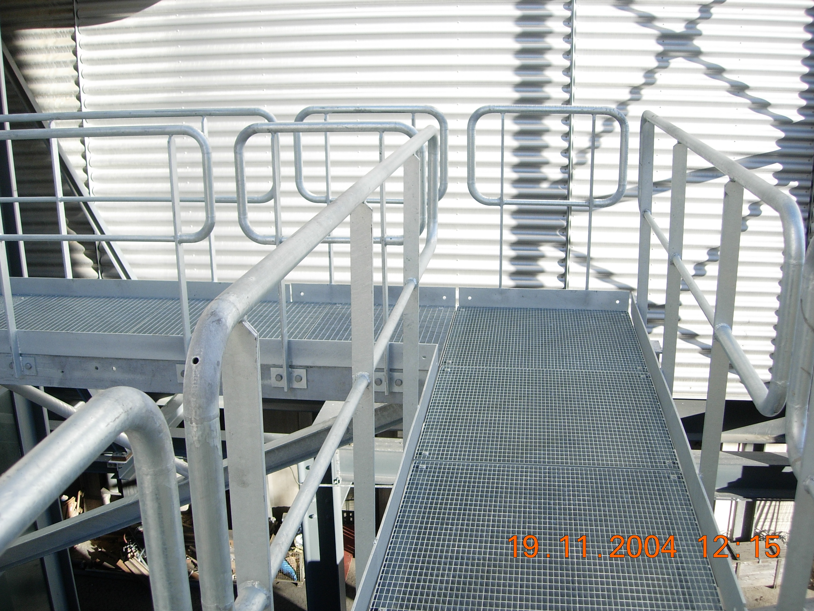 Platform and Access Stairs @ Waste Incineration Plant