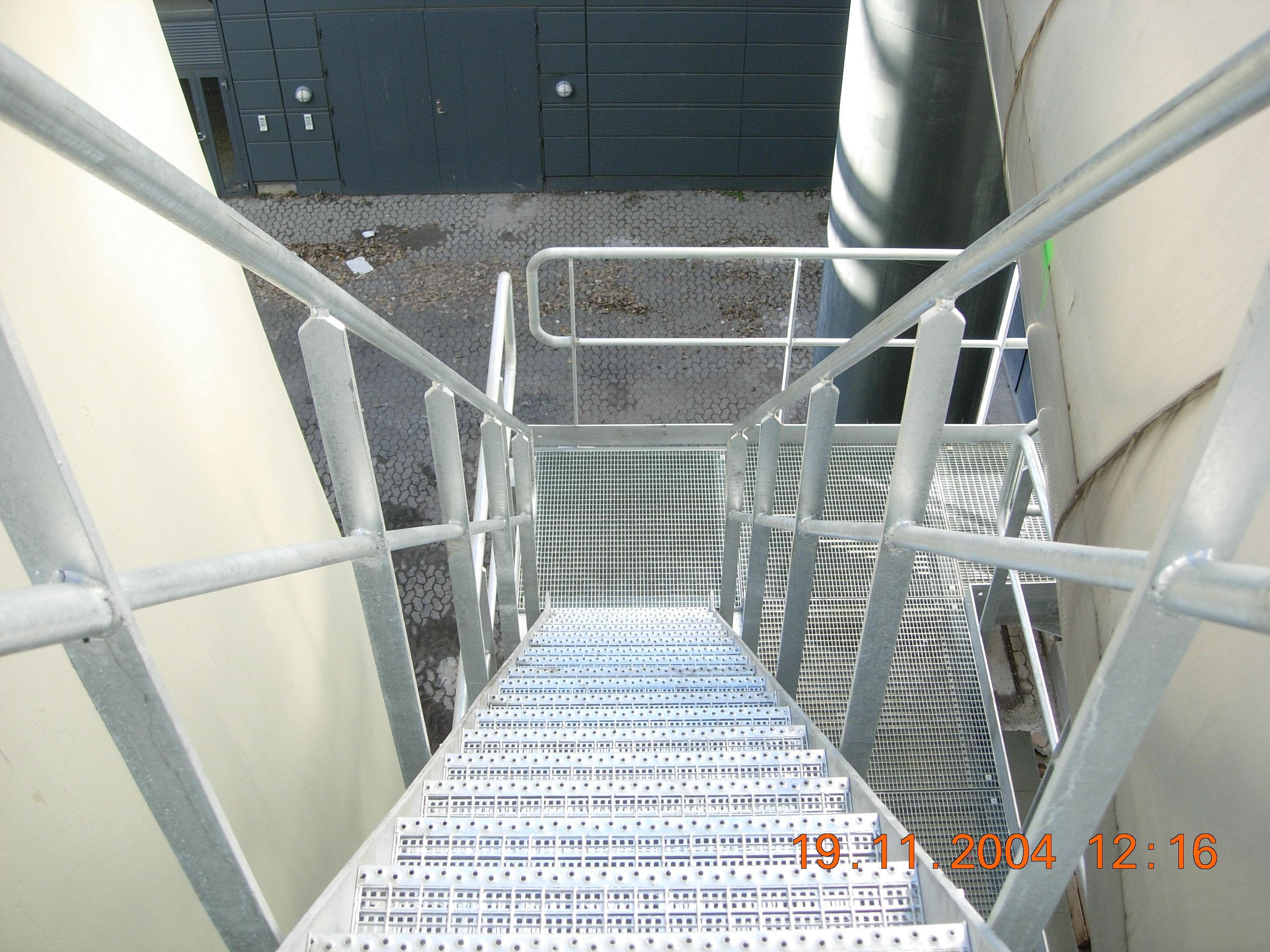 Platform and Access Stairs @ Waste Incineration Plant
