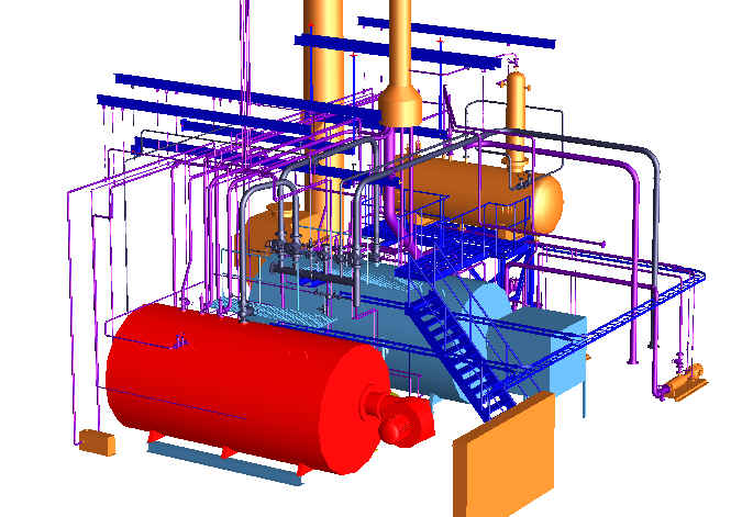 Steam Boiler Plant for Tissue Paper Factory (Algeria)