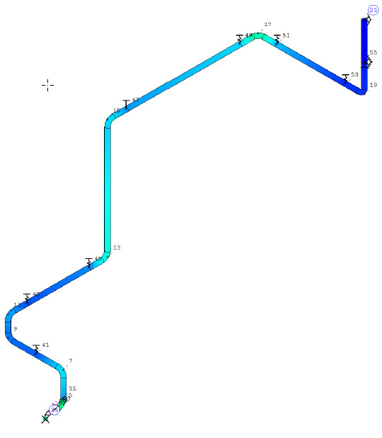 EN13480 Pipe Design with Pipe Flexibility Calculations